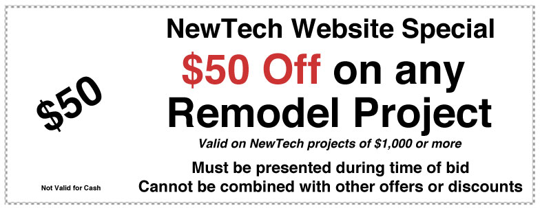 $50 off any remodel project