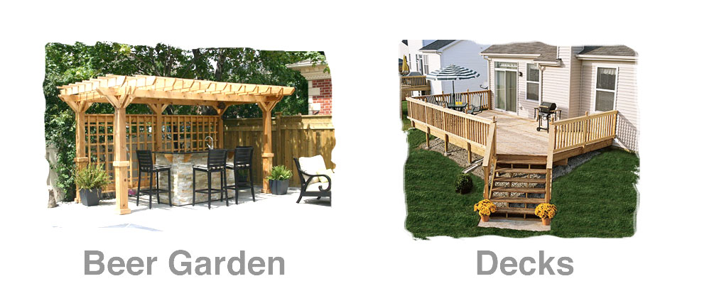 Beer Gardens and Decks