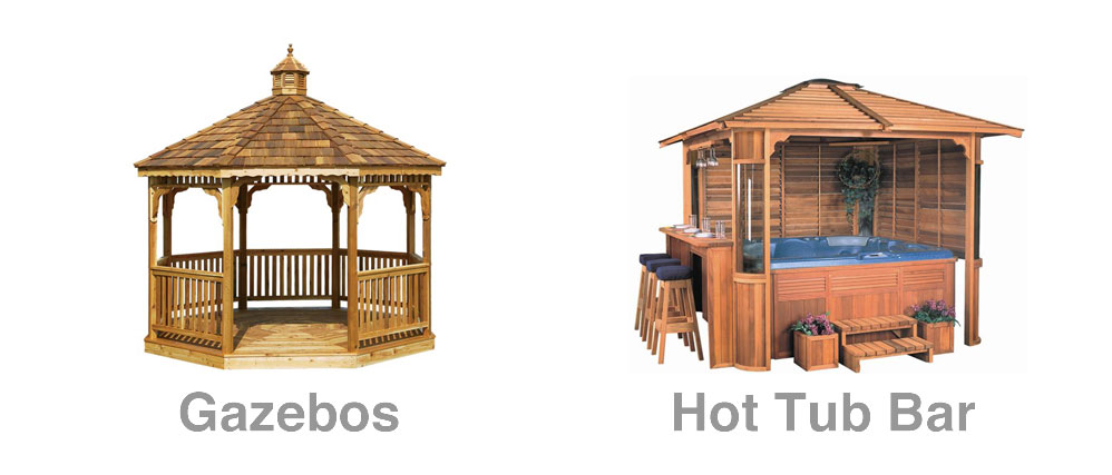 Gazebos and Hot Tub Bars