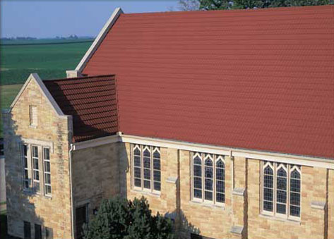 Church Tile Metal Roof