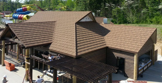 Roman Tile Metal Roof