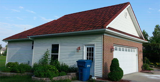 Roman Tile Metal Roof